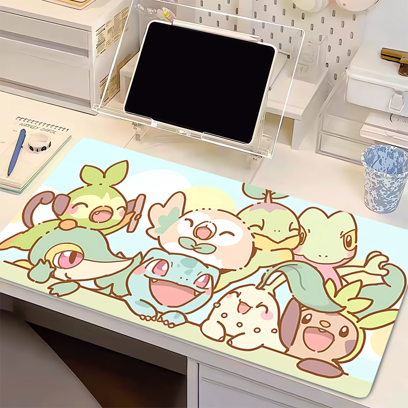 Esports Gaming Mouse Pad - マウスパッドポケモンゲームミニ PC キーボードパッドラップトップコンピュータスピードデスクマットコンピュータゲームアクセサリー E スポーツプレーヤーマウスパッド