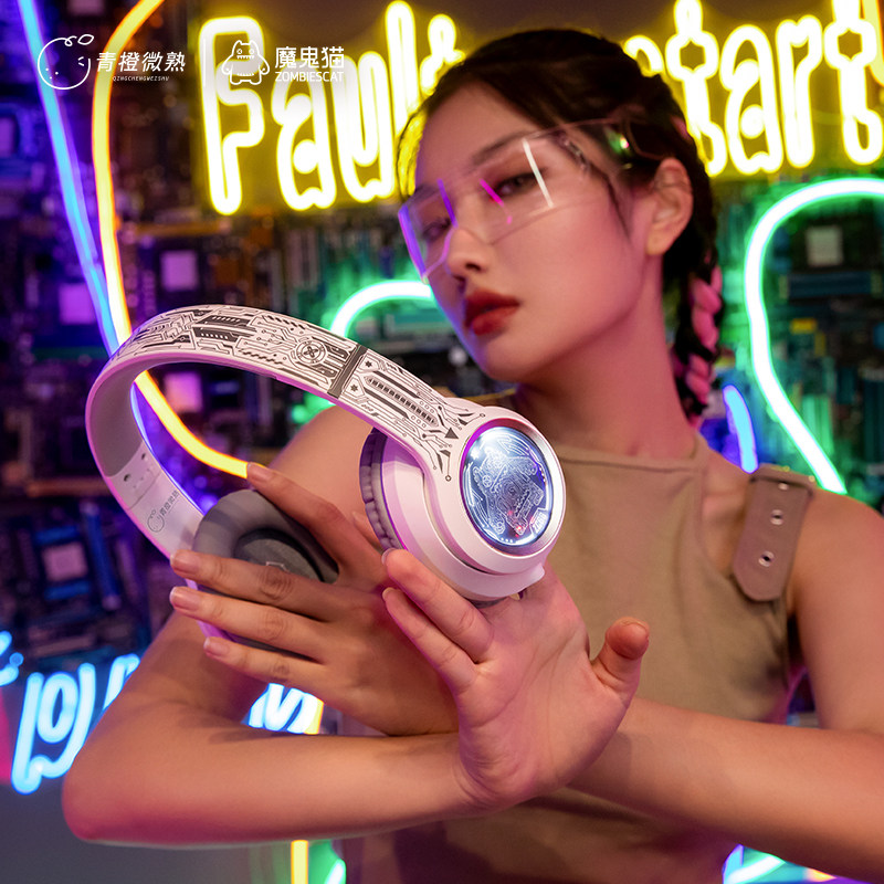 ゾンビキャット オーバーイヤー ワイヤレス Bluetoot - Esports Gaming Mobile のレビューと価格