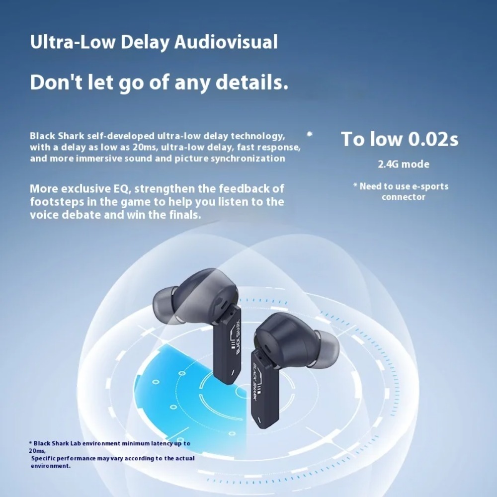 Black Shark JoyBuds Plus ワイヤレス - Esports Gaming Mobile のレビューと価格