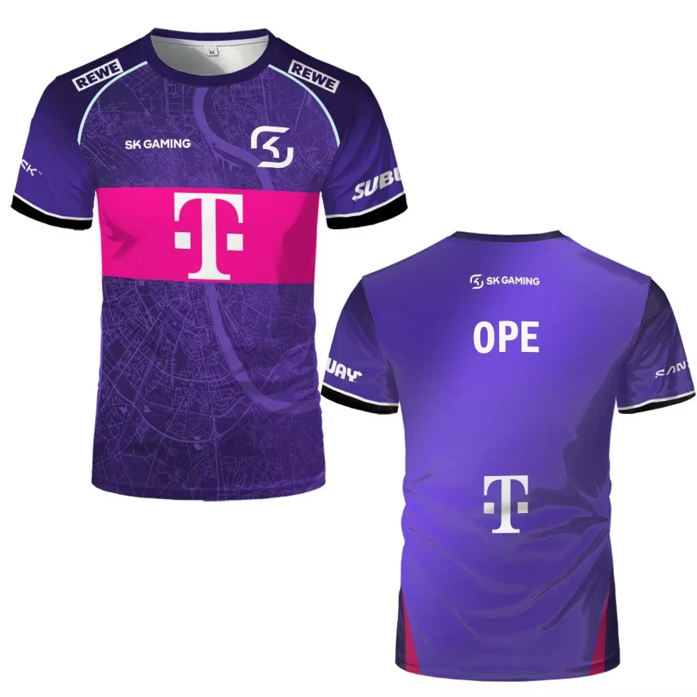 SKゲーミング 2026スタイル eスポーツチームTシャツ、 - Esports Gaming Top のレビューと価格