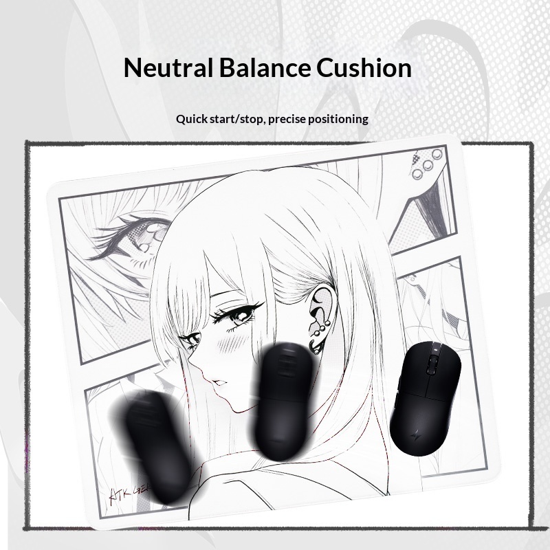 ATK ドリーム アニメ ラージ ニュートラル マウスパッド - Esports Gaming Mouse Pad のレビューと価格