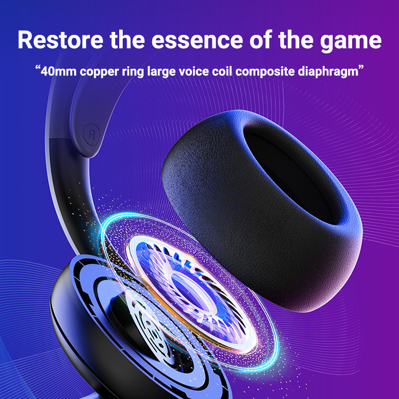 2.4Gワイヤレス/有線/BT A01ゲーミングヘッドセット - Esports Gaming Mobile のレビューと価格