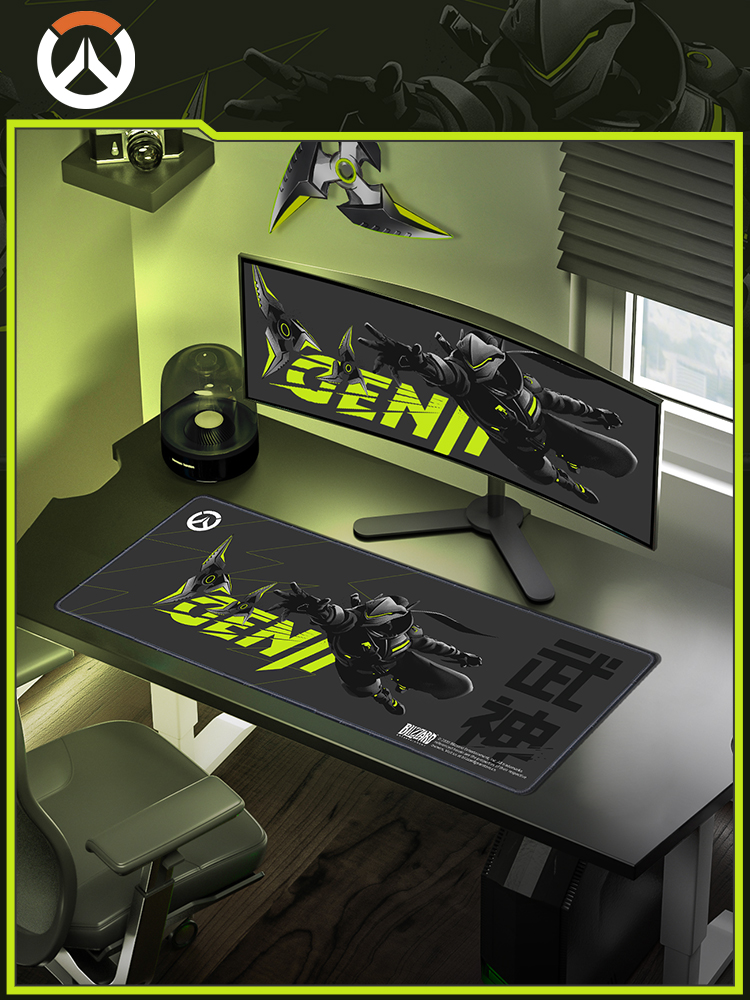 【公式】ゲームオーバーウォッチ D.Va Fog Genji - Esports Gaming Mouse Pad のレビューと価格