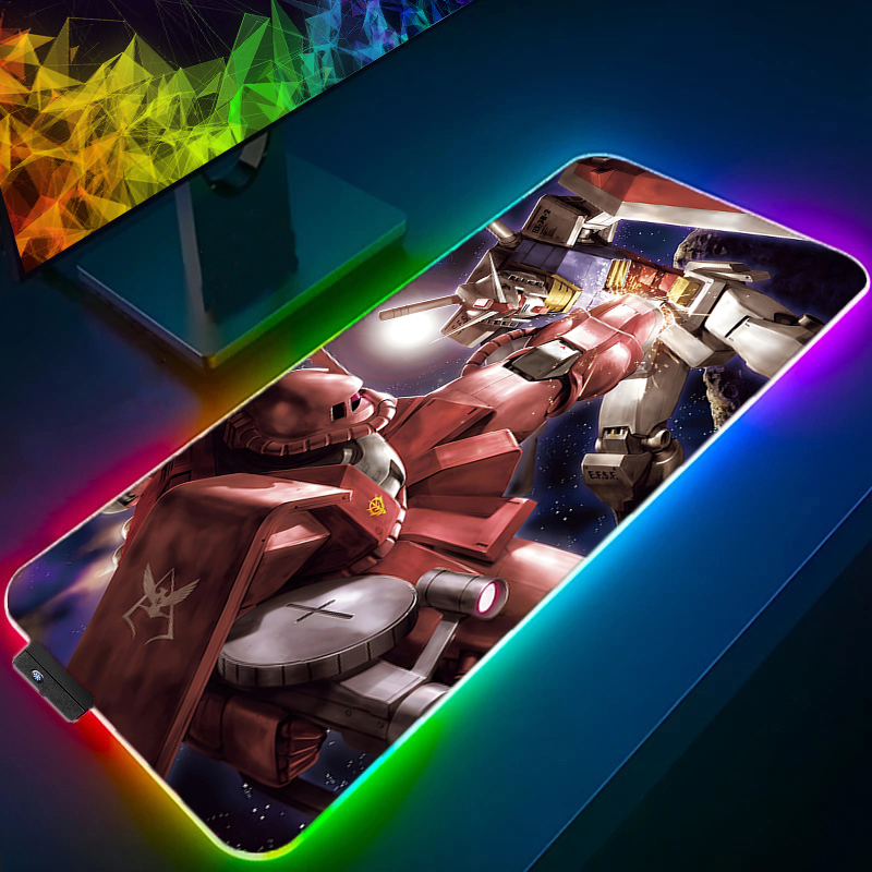 RGB 大型 E スポーツマウスパッドスムーズで柔軟な機動戦 - Esports Gaming Mobile のレビューと価格