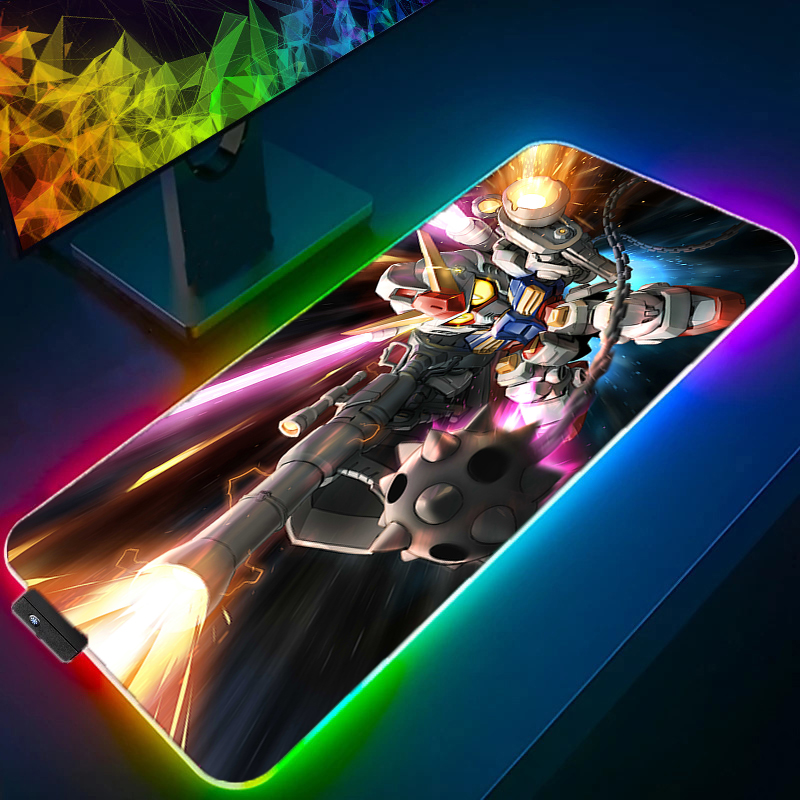 RGB 大型 E スポーツマウスパッドスムーズで柔軟な機動戦 - Esports Gaming Mobile のレビューと価格