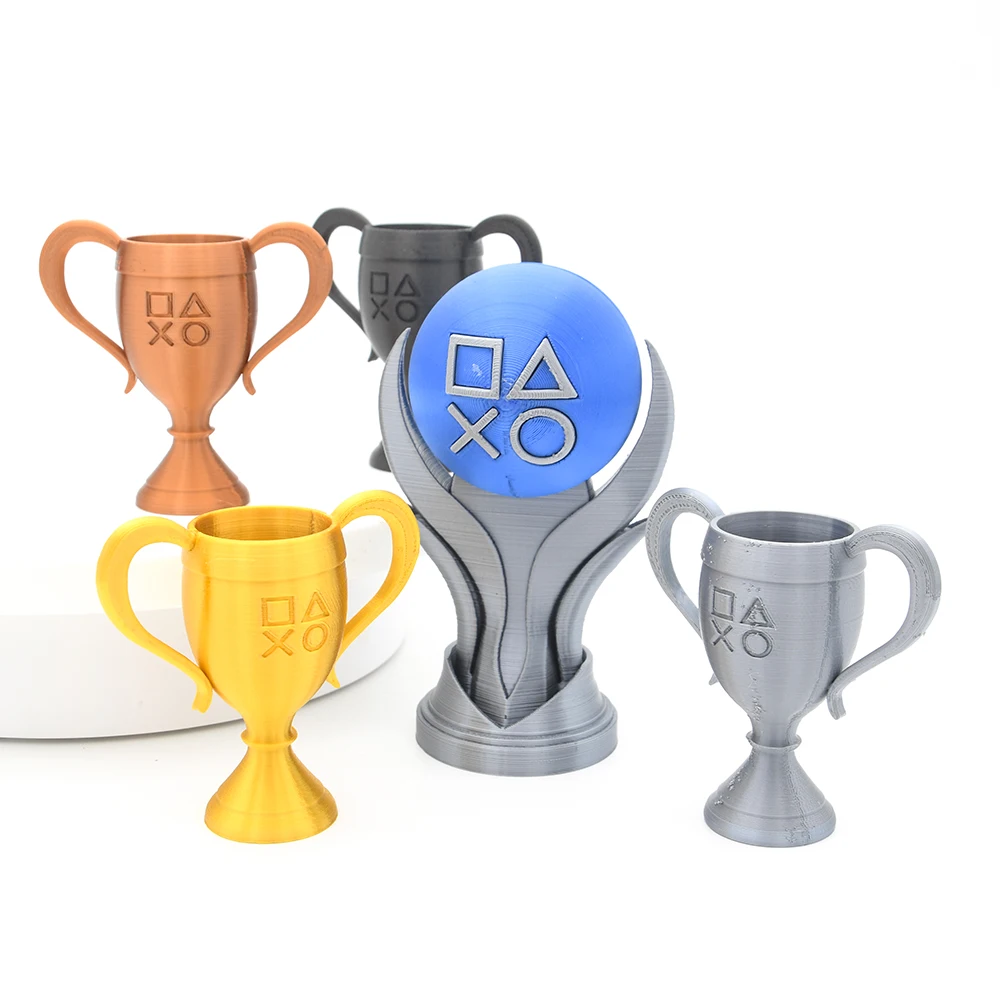 カスタマイズ可能な新しい3Dプリント可能なプラチナ、ゴールド - Esports Gaming Trophy のレビューと価格